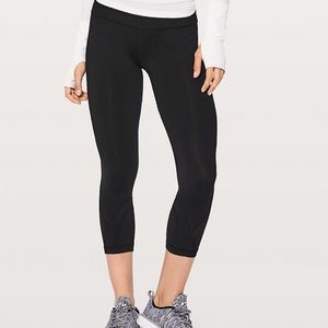 BRAND NEW! Lululemon Run Inspire ii crop black